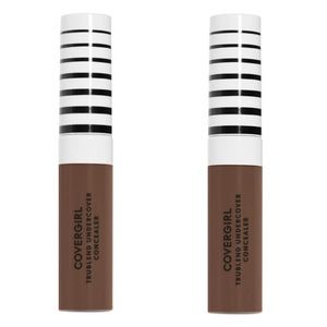 Lot 2 Covergirl TruBlend Undercover Concealer D900 Expresso Full Coverage Matte
